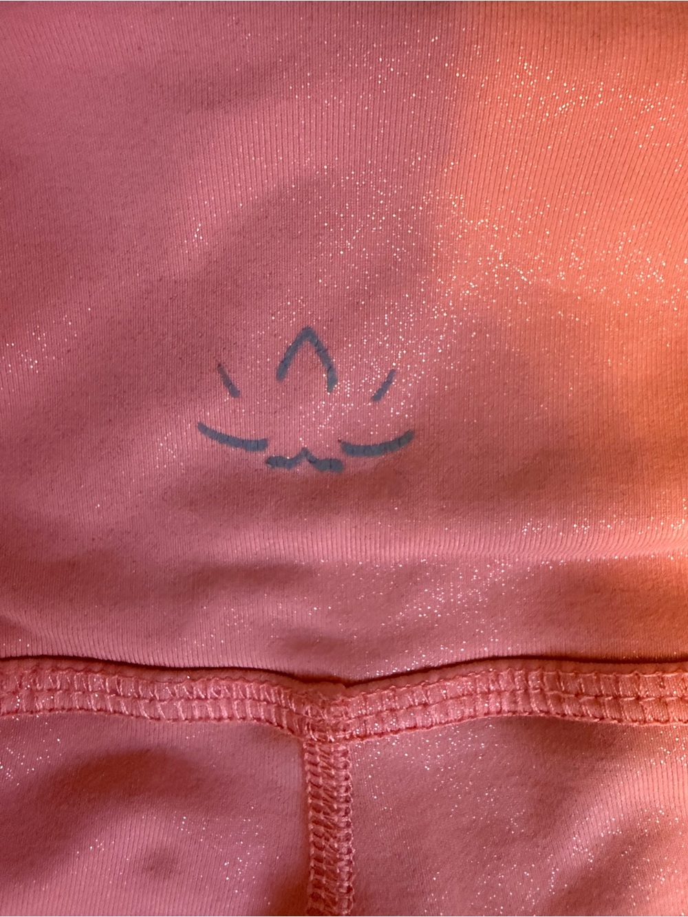 Beyond Yoga Womens Coral High-Rise Leggings - Picture 5 of 5